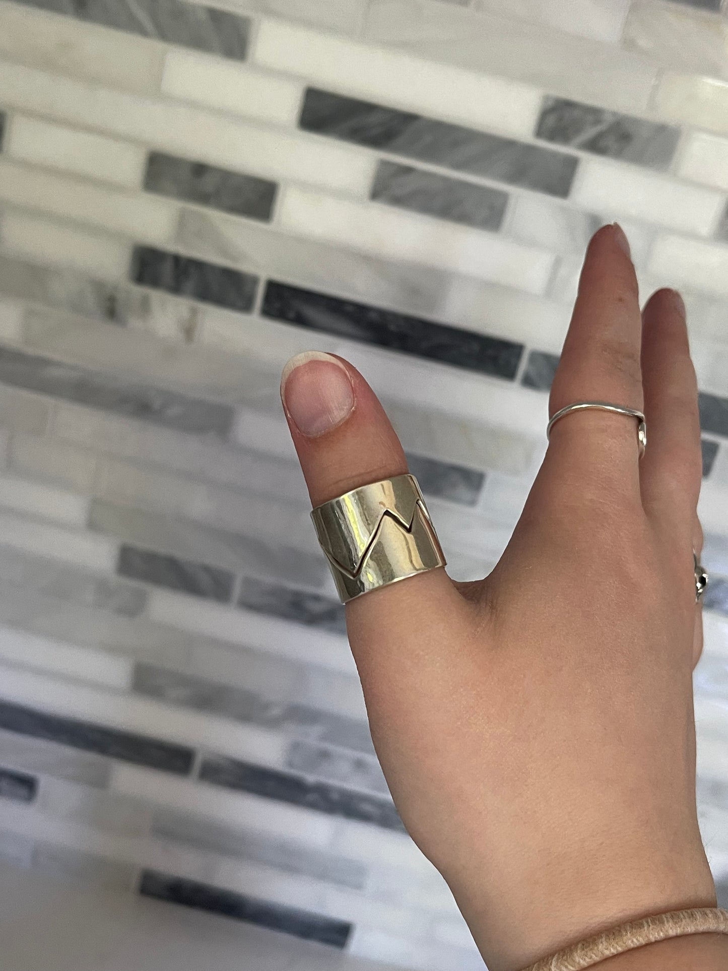 Two-piece Crown Ring Size 7